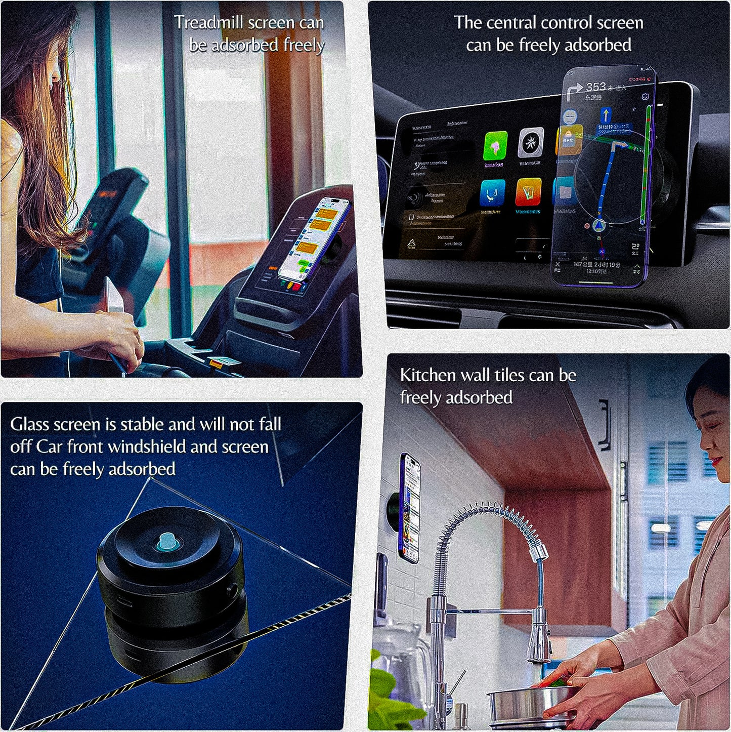 Creation Shop™ MAGNETIC PHONE HOLDER 360° DEGREE